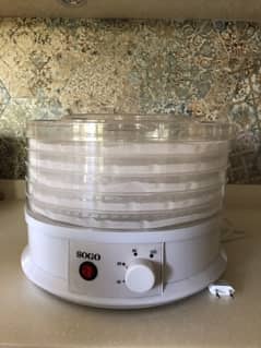 Sogo Rotary Food Dehydrator with tray liners.