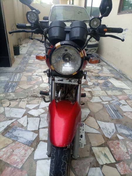 Ravi Piaggio 125 Italian motor bike (YBR 125 honda suzuki sports) 3