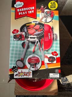 Toy American BBQ set for kids