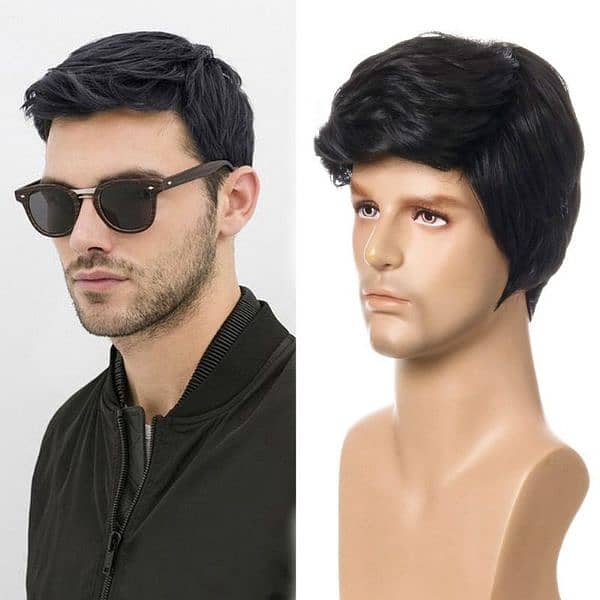Men wig imported quality_hair patch _hair unit_(0'3'0'6'0'6'9'7'0'0'9) 4