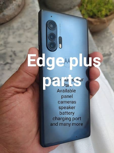 Motorola Edge Plus Parts, panel, battery, Back glass 0