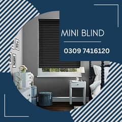 window blinds | roller blinds | moterized blinds, Mini Blind in lahore