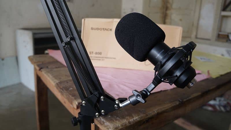 Sudotack ST800 Podcast USB Microphones Connect with Type-C Mobiles 7