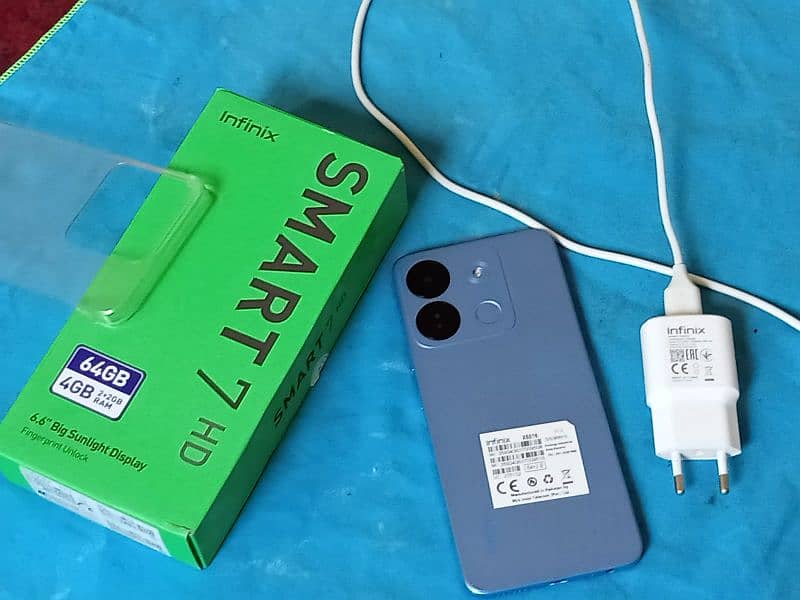 Infinix smart 7 mobile for sale pta approved , need money urgent sale 1