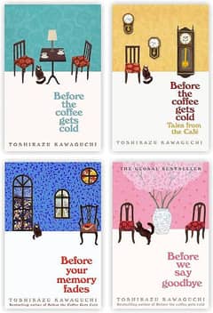 Before The Coffee Gets Cold 4 books series  by Toshikazu Kawaguchi