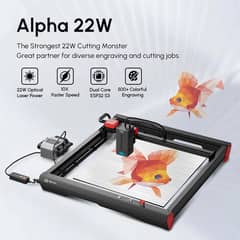 New AlgoLaser Alpha 22W Diode Laser Engraving / Cutting Machine