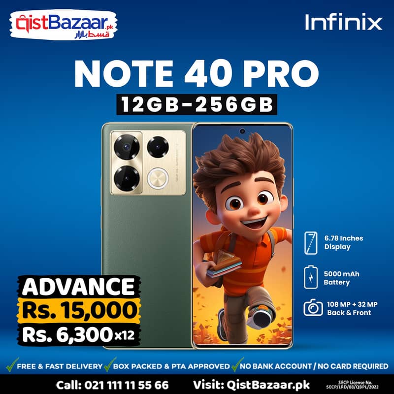 Newly Launched Infinix Note 40 pro is just one click away! 0