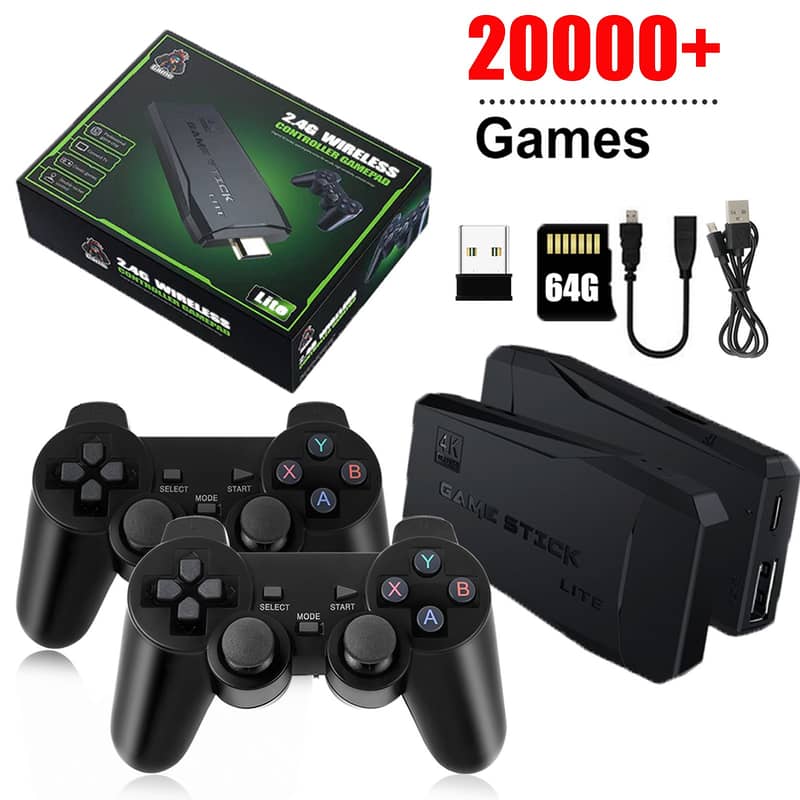 Kids game toy M8 Game 4k Game With 64gb Games Tf Card For 20000+ Games 0