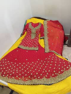 Bridal Shara with shirt and dupata