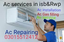 Ac installation ac repairing ac gas filling ac service