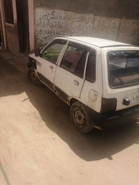 Mehran 1989 modle smart card bna howa he CNG or petrol dono pr chalo 4