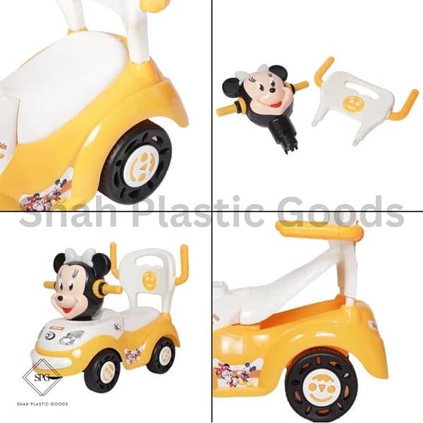 Little Star Micky Mouse Push Car For Kids 2