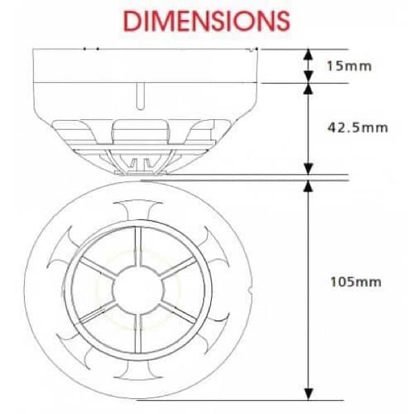 nittan conventional heat detector 3