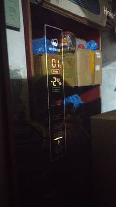 Haier Refrigerator [Side by Side] HRF - 578 TBG Glass door