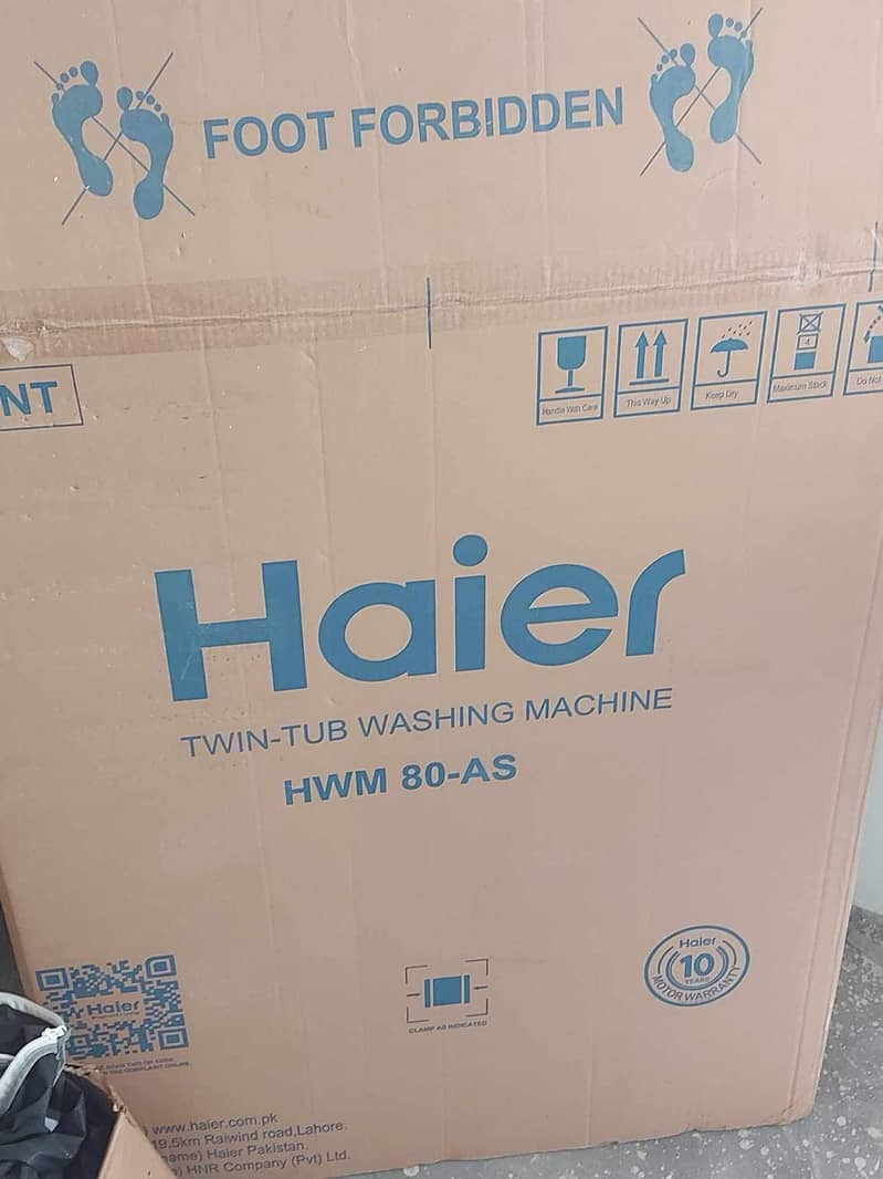 Haier Twin Tub Washing Machine | HWM 80-AS 5