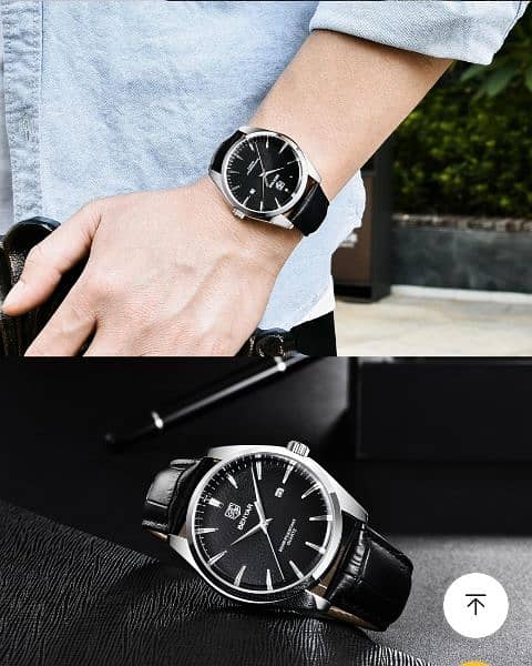 Benyar BY-5163 Black wrist watch for men 0
