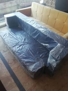 Diemond foam sofa cum bed size 6/4 5 year warranty