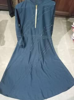 Abaya in navy blue