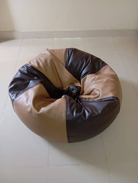 Leather Bean Bag 0