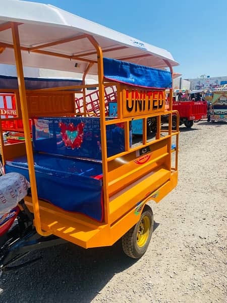 United 9 Seater Rickshaw 100cc - Rickshaw & Chingchi - 1086044289