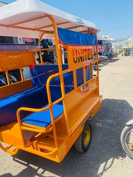 United 9 Seater Rickshaw 100cc 6