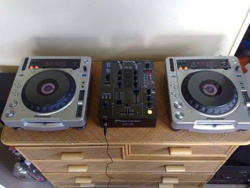 dj mixer djm400 and cdj 800 mk2 7