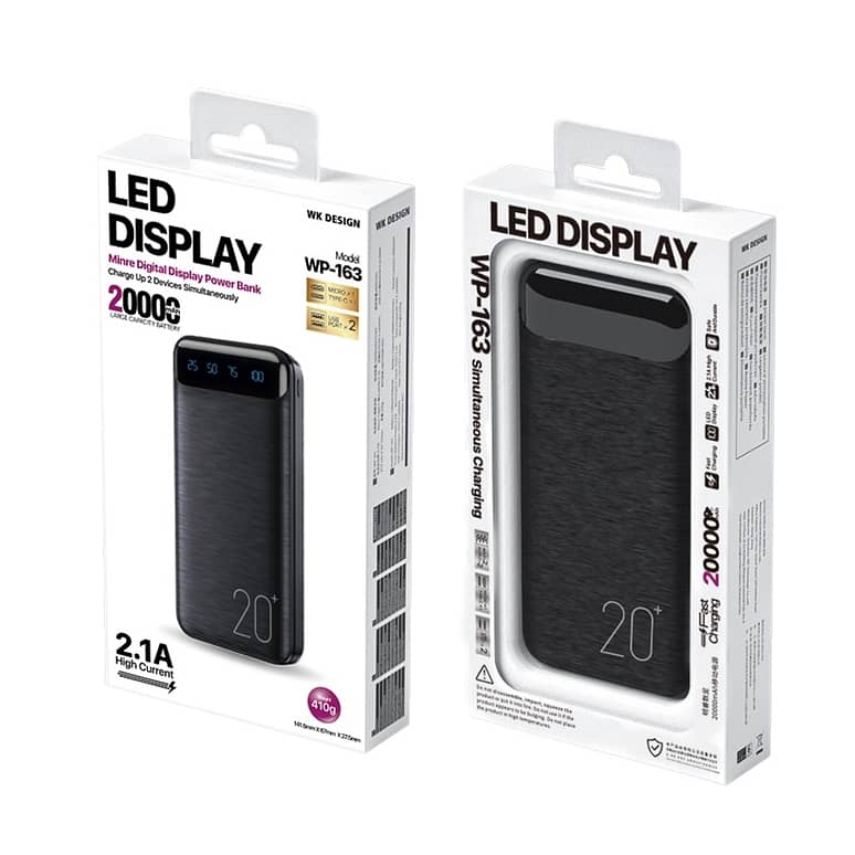 Power Bank 20w22.5w Pdqc Rpp-623 20000mah Black 6