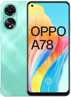 Oppo A78 + Charger + Box