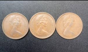 Rare Unique Coin 1971 Two New Pence 0