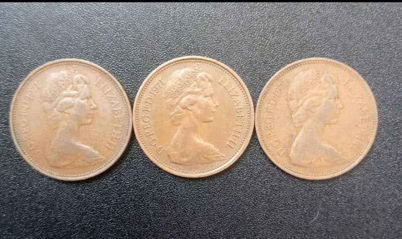 Rare Unique Coin 1971 Two New Pence 0