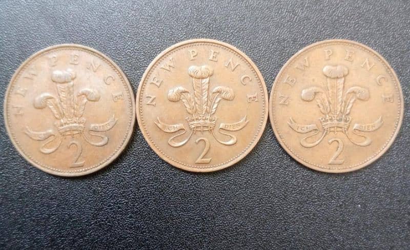 Rare Unique Coin 1971 Two New Pence 2