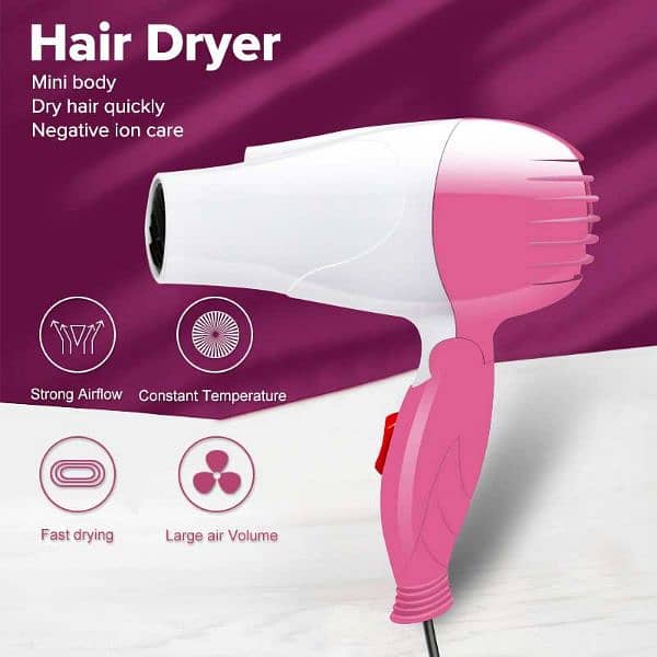 Hair dryer foldable 1