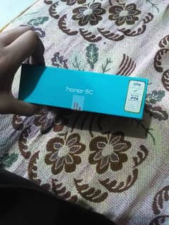 HONOR 8C FOR SALE IN 10/10 CONDITION PTA APPROVED WITH BOXstorage:3/32