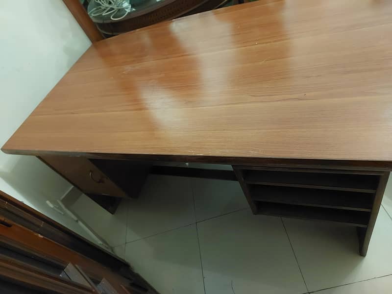 Solid Wood Executive office table 2