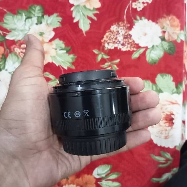 50mm F 1.8 youngnuo For Canon Camera With box 1