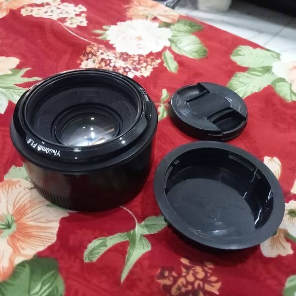 50mm F 1.8 youngnuo For Canon Camera With box 2