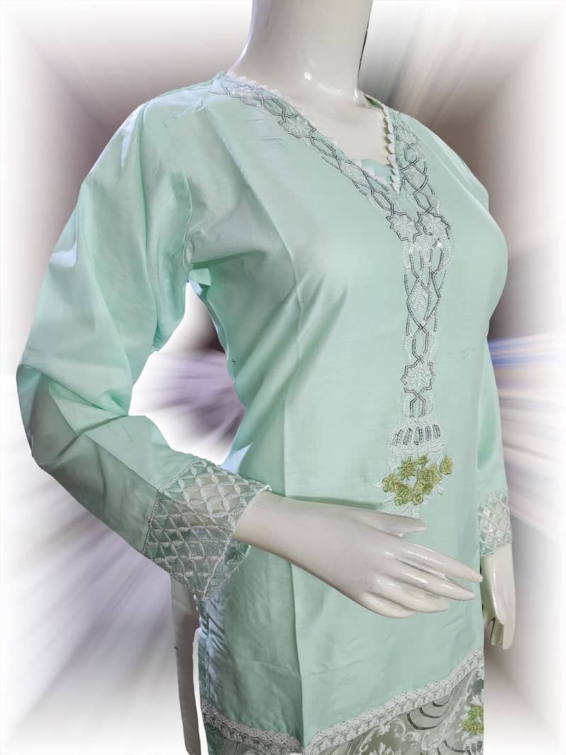 2 pc cotton dress | cotton suit | summer collection | women suit 1