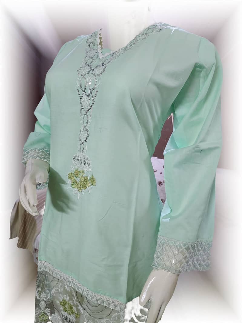 2 pc cotton dress | cotton suit | summer collection | women suit 2