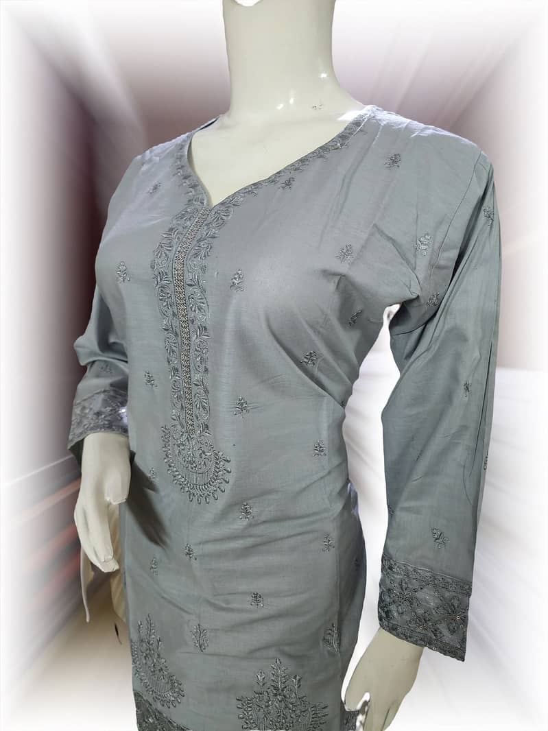2 pc cotton dress | cotton suit | summer collection | women suit 17