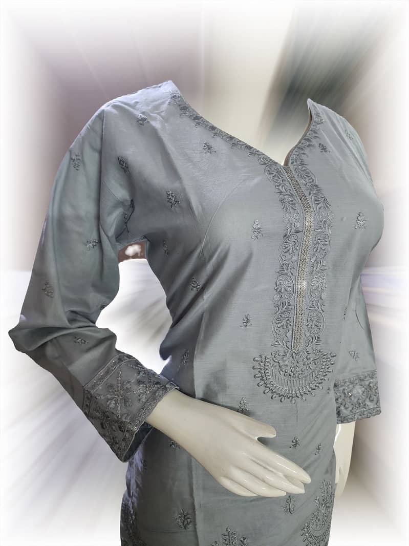 2 pc cotton dress | cotton suit | summer collection | women suit 18