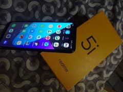 realme 5 i urgent sale with box and charger