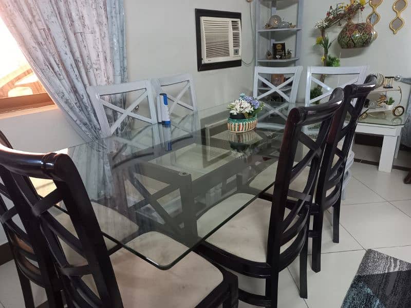 Dinning Table & 8 Chairs 2
