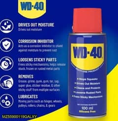 WD 40 Antrirus spray lubricant