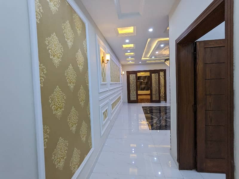 10 Marla Spanish Stylish Vip Luxury Latest Style Brand New First Entry House Available For Sale In Architect Engineering Housing Society Near Joher town Lahore With Original Pictures By Fast Property Services. 1