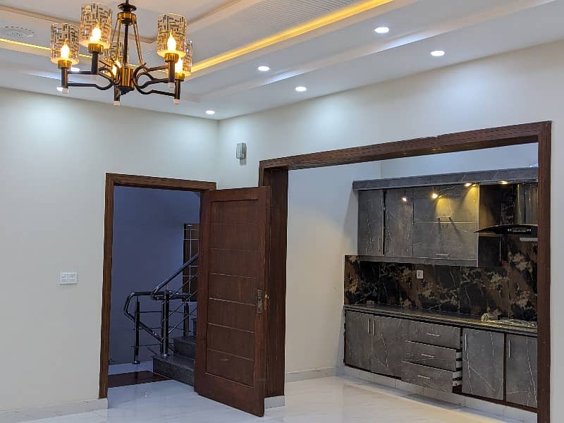 10 Marla Spanish Stylish Vip Luxury Latest Style Brand New First Entry House Available For Sale In Architect Engineering Housing Society Near Joher town Lahore With Original Pictures By Fast Property Services. 4