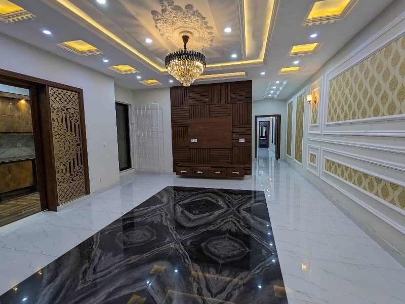 10 Marla Spanish Stylish Vip Luxury Latest Style Brand New First Entry House Available For Sale In Architect Engineering Housing Society Near Joher town Lahore With Original Pictures By Fast Property Services. 8