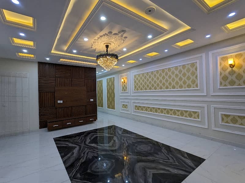 10 Marla Spanish Stylish Vip Luxury Latest Style Brand New First Entry House Available For Sale In Architect Engineering Housing Society Near Joher town Lahore With Original Pictures By Fast Property Services. 9