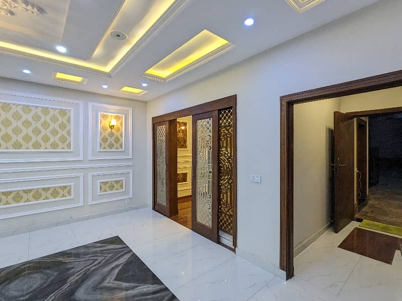 10 Marla Spanish Stylish Vip Luxury Latest Style Brand New First Entry House Available For Sale In Architect Engineering Housing Society Near Joher town Lahore With Original Pictures By Fast Property Services. 10