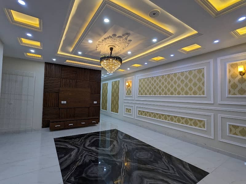 10 Marla Spanish Stylish Vip Luxury Latest Style Brand New First Entry House Available For Sale In Architect Engineering Housing Society Near Joher town Lahore With Original Pictures By Fast Property Services. 16