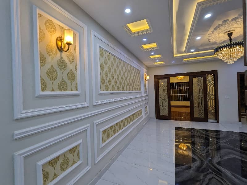 10 Marla Spanish Stylish Vip Luxury Latest Style Brand New First Entry House Available For Sale In Architect Engineering Housing Society Near Joher town Lahore With Original Pictures By Fast Property Services. 23